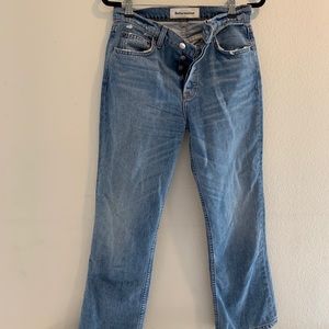 Reformation Jeans Jordi Kick Flare Jean (Capri)